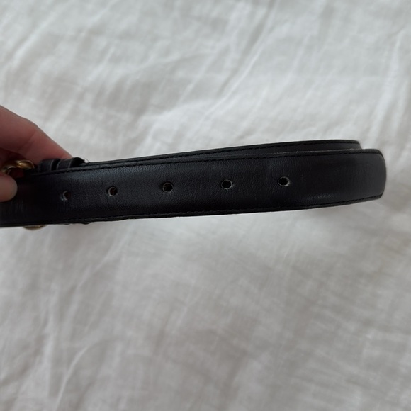 Vintage Coach 8400 Black Leather Belt - Picture 5 of 8